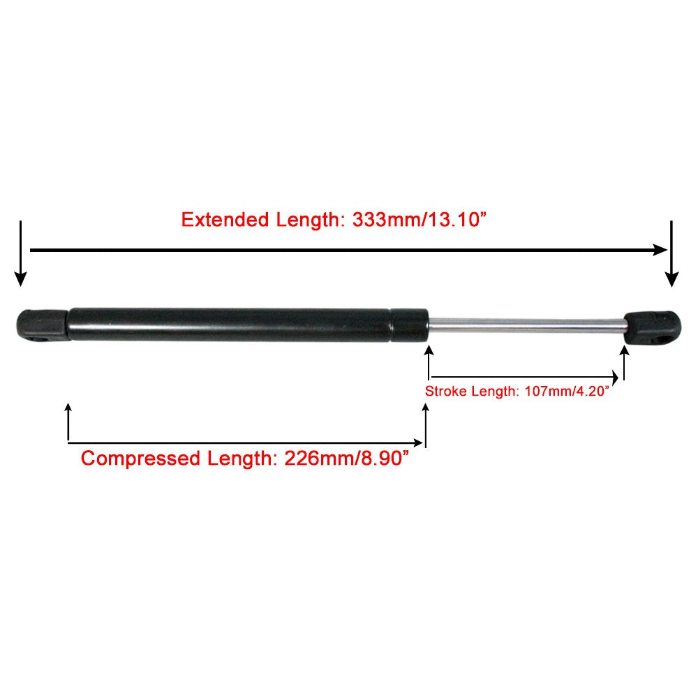 T1A F67B-16C826-AA 14” Front Hood Gas Charged Lift Supports Replacement for 2002-2010 Explorer