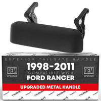 Ford Ranger Tailgate Door Handle - Textured Metal - Metal Tailgate Handle