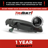 T1A Smooth Black Exterior Front Left Driver Side Door Handle Replacement for 2003-2009 Kia Sorento 82650-3E010XX