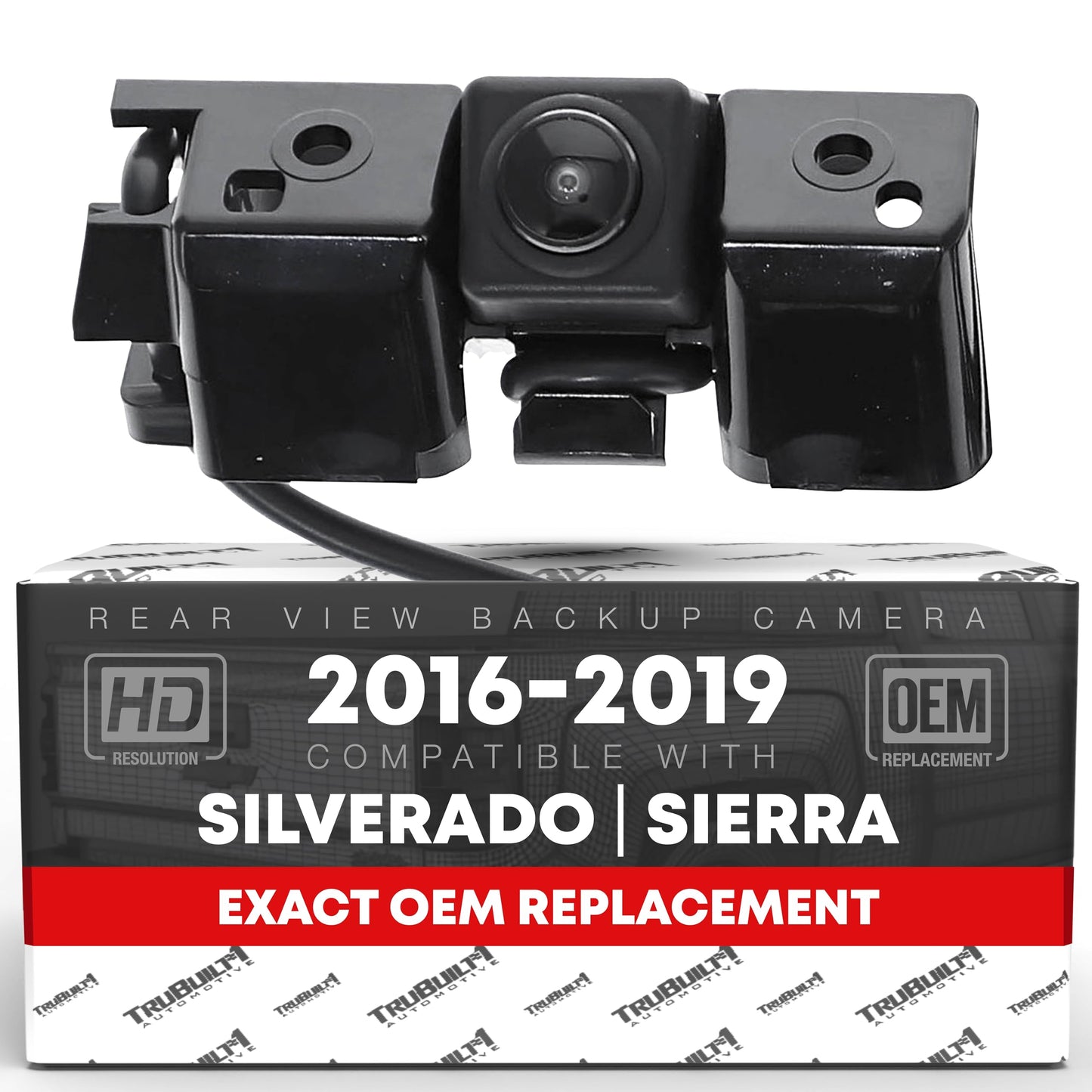 Chevrolet Silverado, GMC Sierra 1500, 2500, 3500 Rear View Backup Camera - Reverse Park Assist Camera Replacement